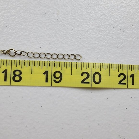 The Wired Bird Bronze Tone Blue Rhinestone Butterfly Charm Necklace/Earrings Set - Picture 9 of 11